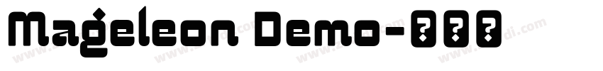 Mageleon Demo字体转换